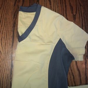 Yellow&Grey Scrub Set